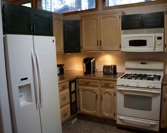 Luxury Cabin With Incredible Views Of To - Kohls Ranch - Kitchen