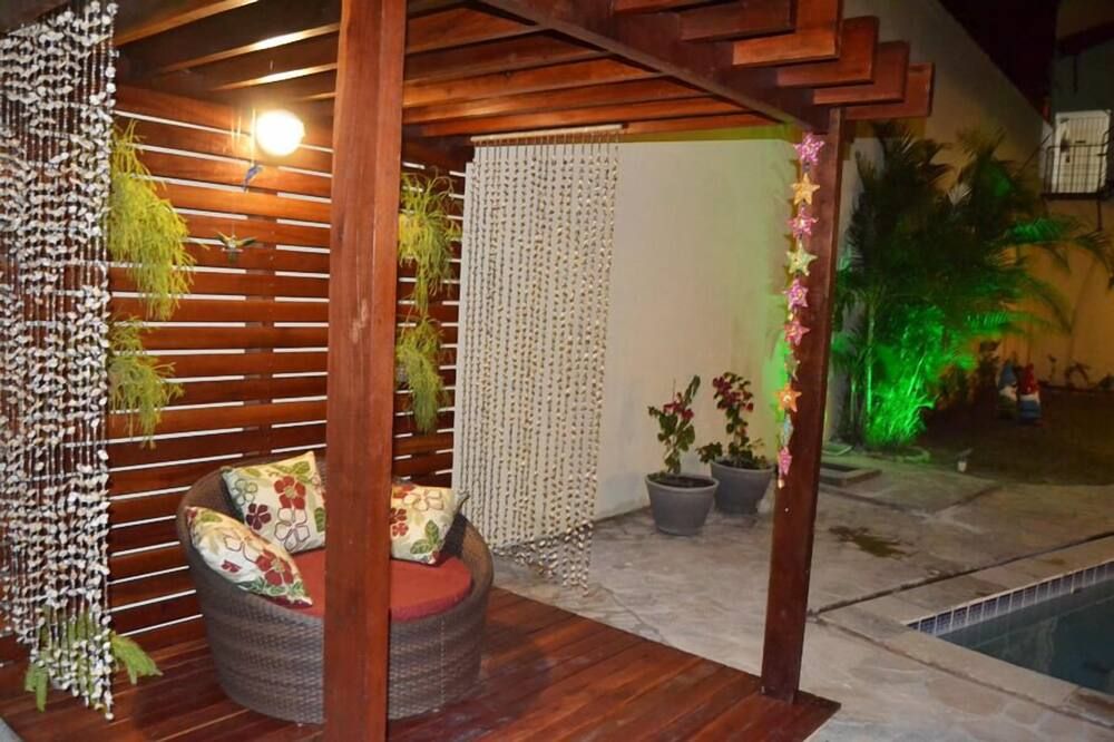 Pousada Beija Flores - פורטו דה גליניאש - פטיו