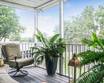 2 Private Balconies ° Fire Place ° Bbq - Hanahan - Balcony