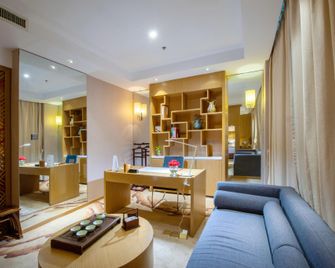 Scholars Hotel (Nantong Development Zone Star Lake 101) - Nantong - Bedroom
