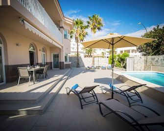 Villa Jandia Modern new apartment Morro Jable Private heated pool big terrace and parking - Morro Jable - Pool