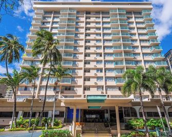 Penthouse in Waikiki with ocean & mountain views 5 minutes walk to Waikiki beach - Honolulu - Building