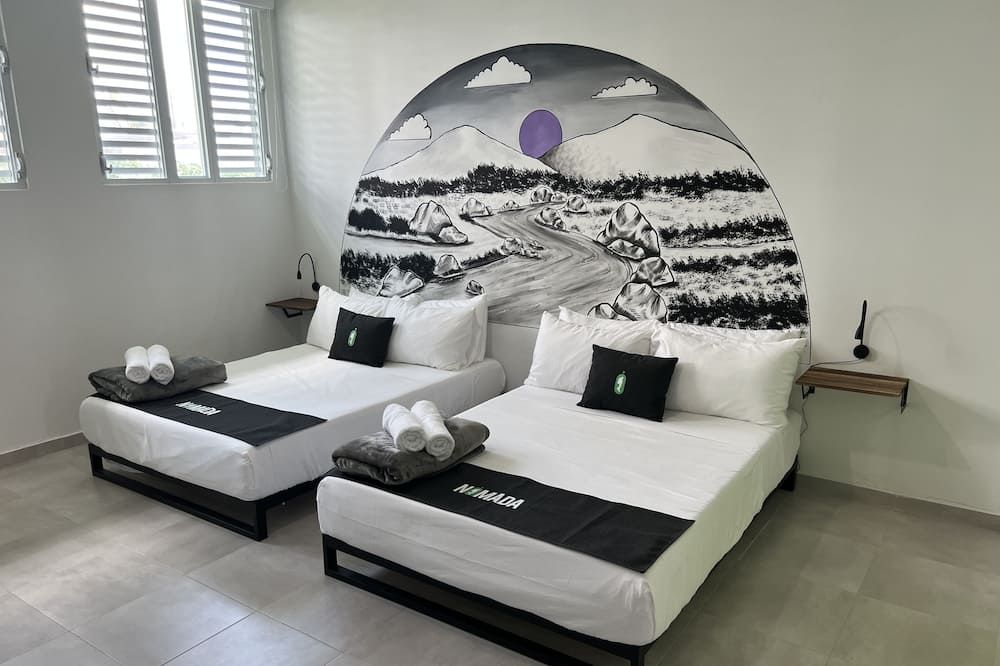Nomada Beach Hostel- Isla Verde - סן חואן - חדר שינה