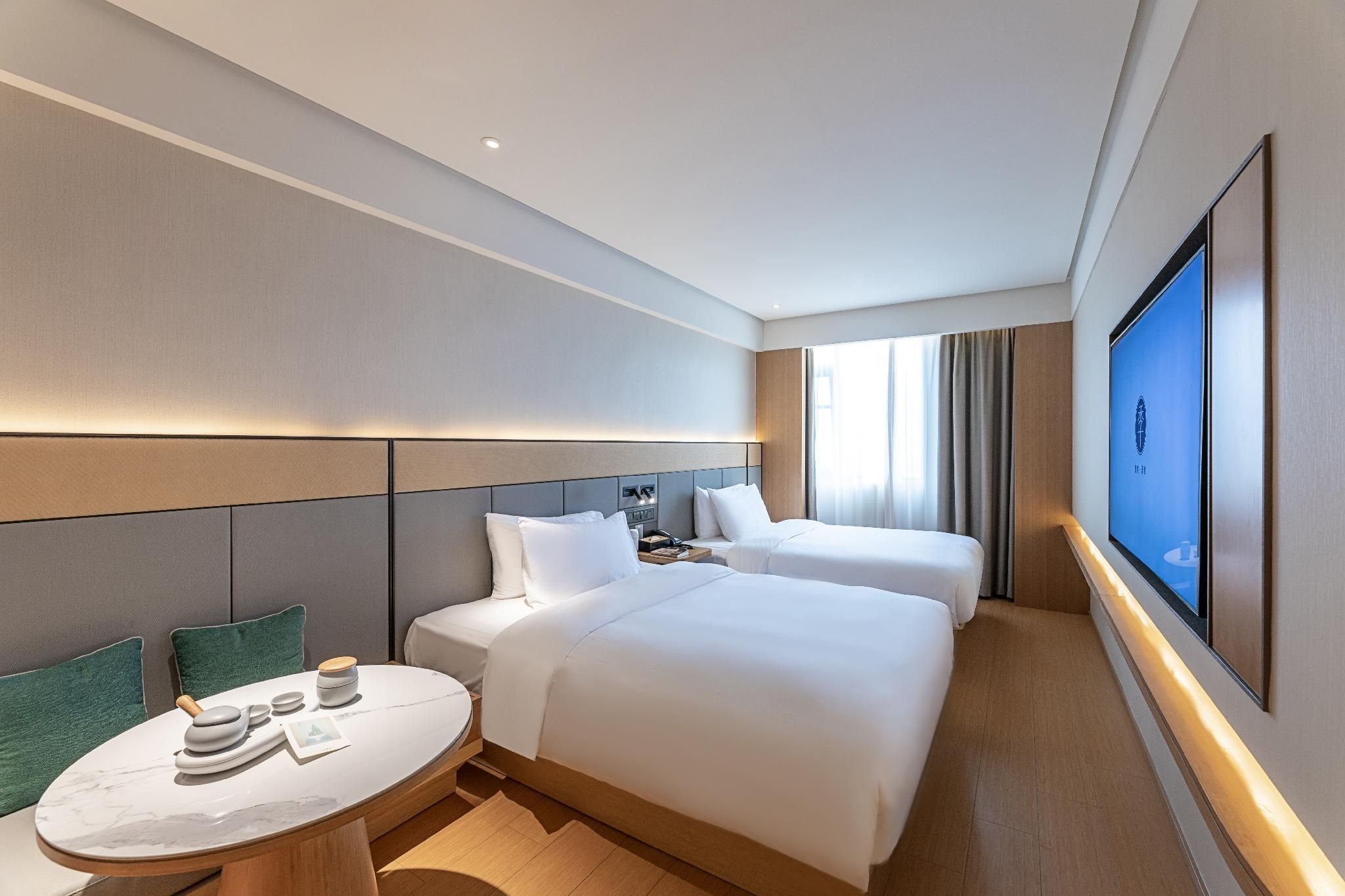 Ji Hotel Suzhou Guanqian Street Ganjiang Xi Road - سوزهو - غرفة نوم