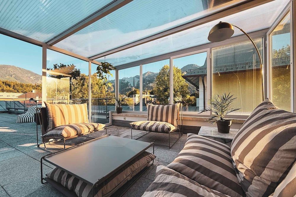 فيلا دورا بيتي أوتل - باد ريتشنهول - شرفة