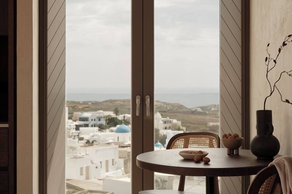 Enarma Suites & Spa Wellness Retreat - Megalochori - Balkón