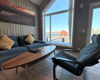 Norsk Havbrukssenter - Rorbuer - Brønnøysund - Sala de estar