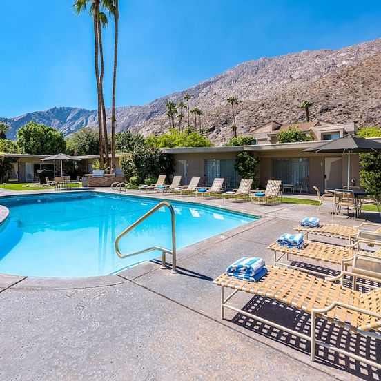 Pool view of Desert Hills