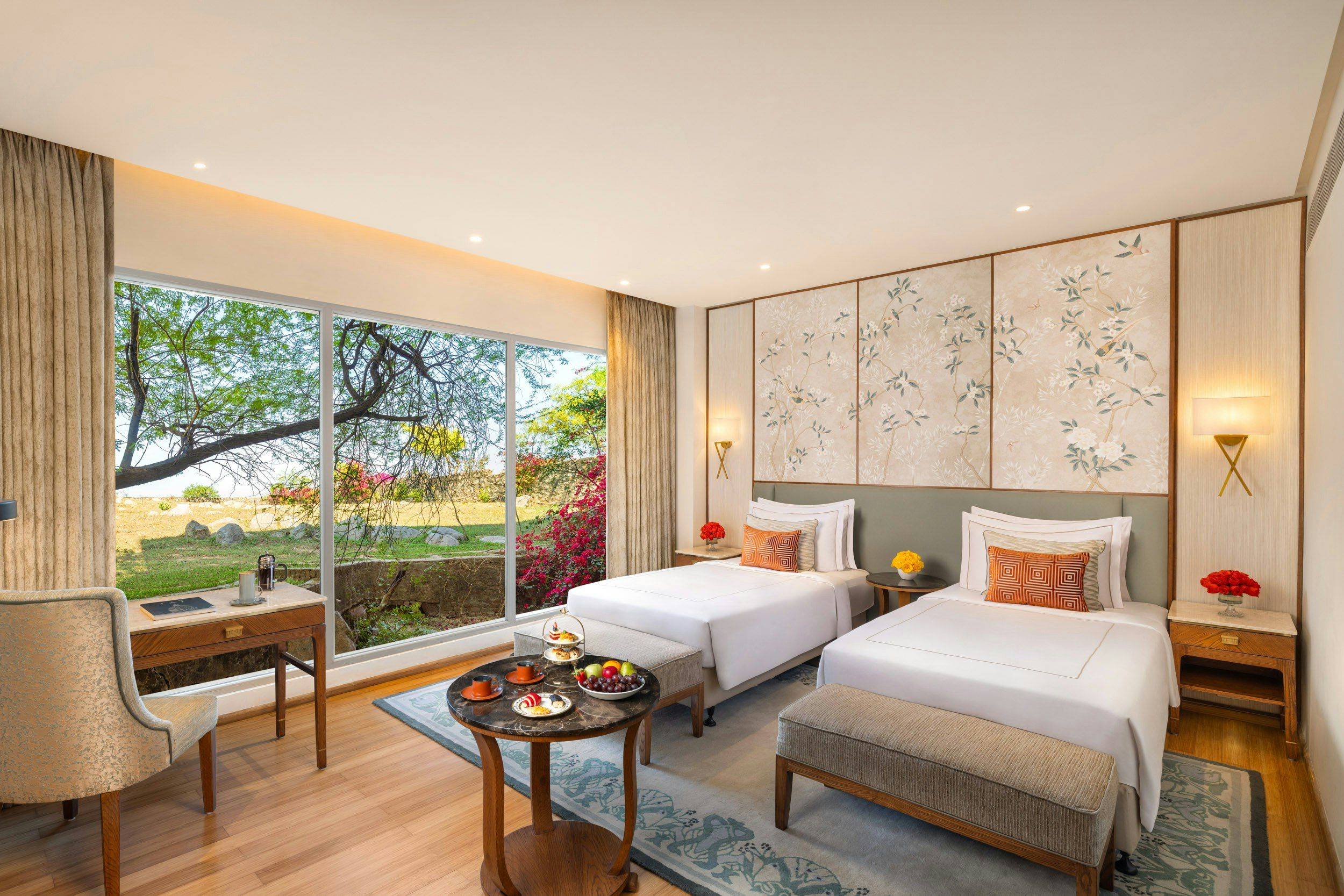 Taj Surajkund Resort & Spa, Delhi Ncr - פארידבד - חדר שינה