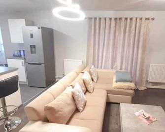 인타이어드 아파트먼트 - 맨체스터 도심 근처, M15 - 맨체스터 - 거실