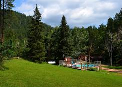 A gorgeous 2 bedroom cabin at the back of the property - Keystone - Außenansicht