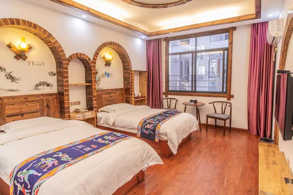 Mountain View Guesthouse - Zhangjiajie - Slaapkamer