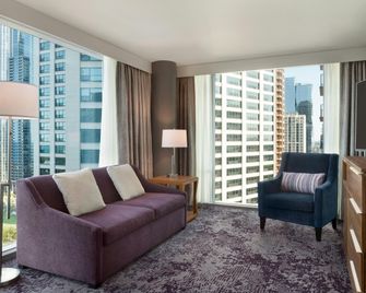Homewood Suites by Hilton - Chicago Downtown South Loop - Chicago - Living room