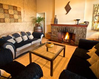 Bahnhof Hotel Aus - Aus - Sala de estar