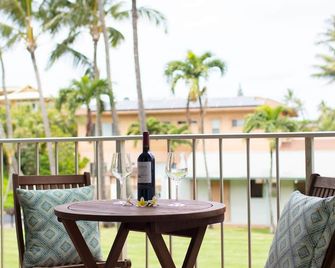 Beautiful New Beach-Chic Condo With Ac 1 Mile From Paia & Steps To Mama's Beach - Paia - Balcón