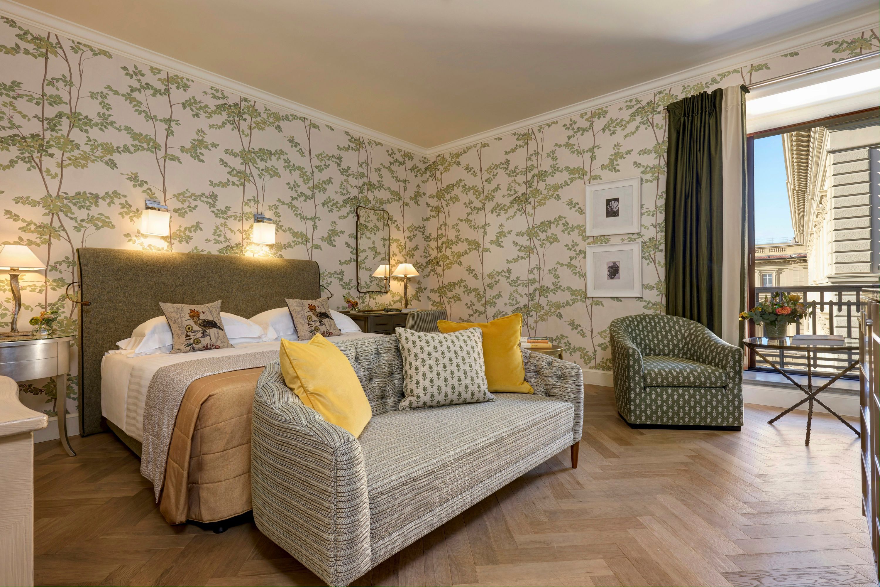 Rocco Forte Hotel Savoy - Florencja - Sypialnia