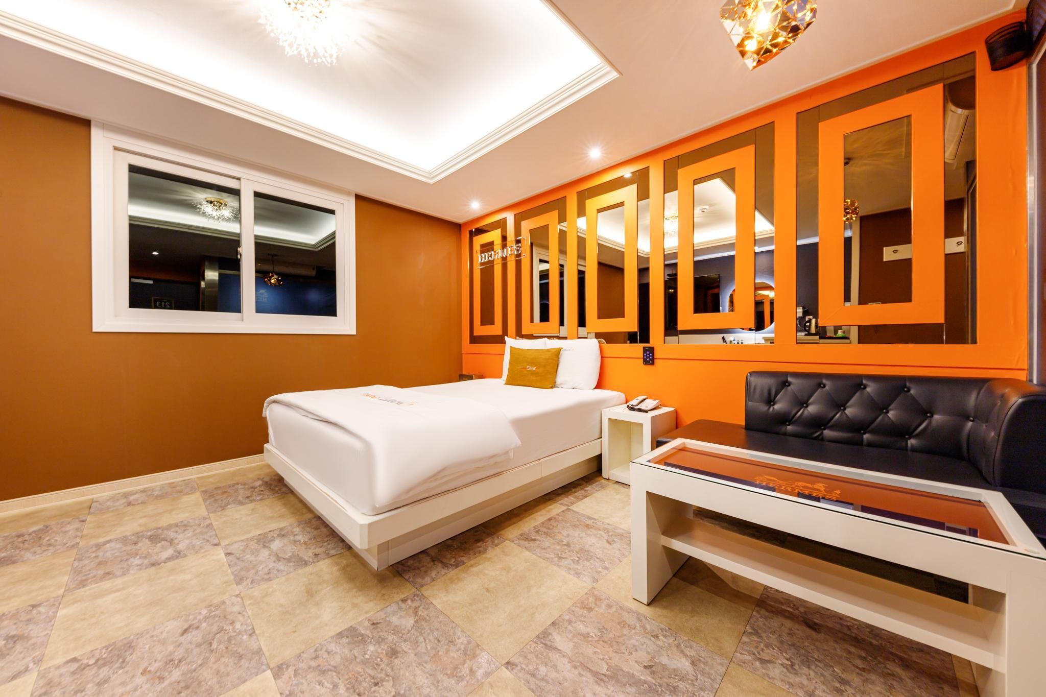 Andong Star Self Check-In Hotel - Andong - Ložnice
