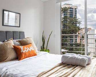 Fast Wi-fi Cozy Loft International Center - בוגוטה - חדר שינה