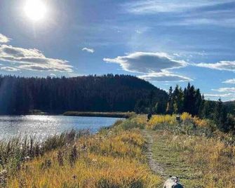 Rustic Cozy Cabin with hot tub - Bragg Creek