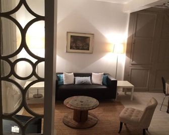 Meung sur Loire in the city center: 4 persons / 2 bedrooms - เมิงซูร์ลัวร์ - ห้องนั่งเล่น