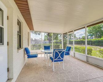 13 Mi to Hudson Beach Family Escape with Lanai - Spring Hill - Balcon