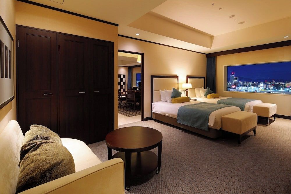 Ana Crowne Plaza Okayama By IHG - אוקאימה - חדר שינה