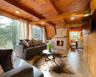 Cabañas Real Victoria - Tlalpujahua de Rayón - Living room