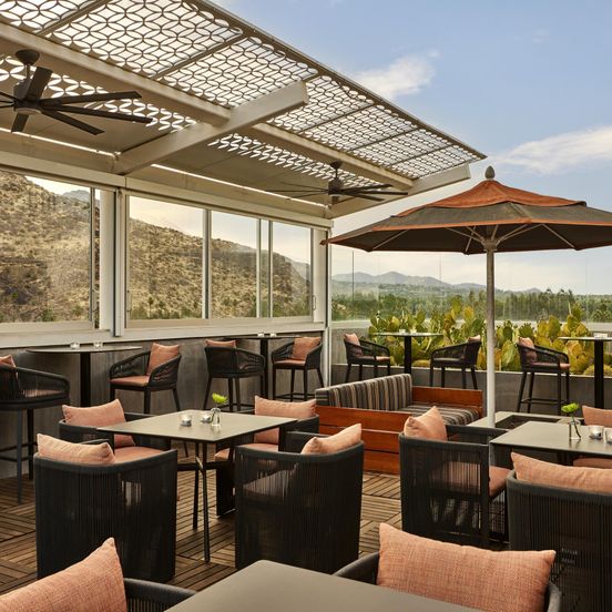 Restaurant view of Kimpton Rowan Palm Springs
