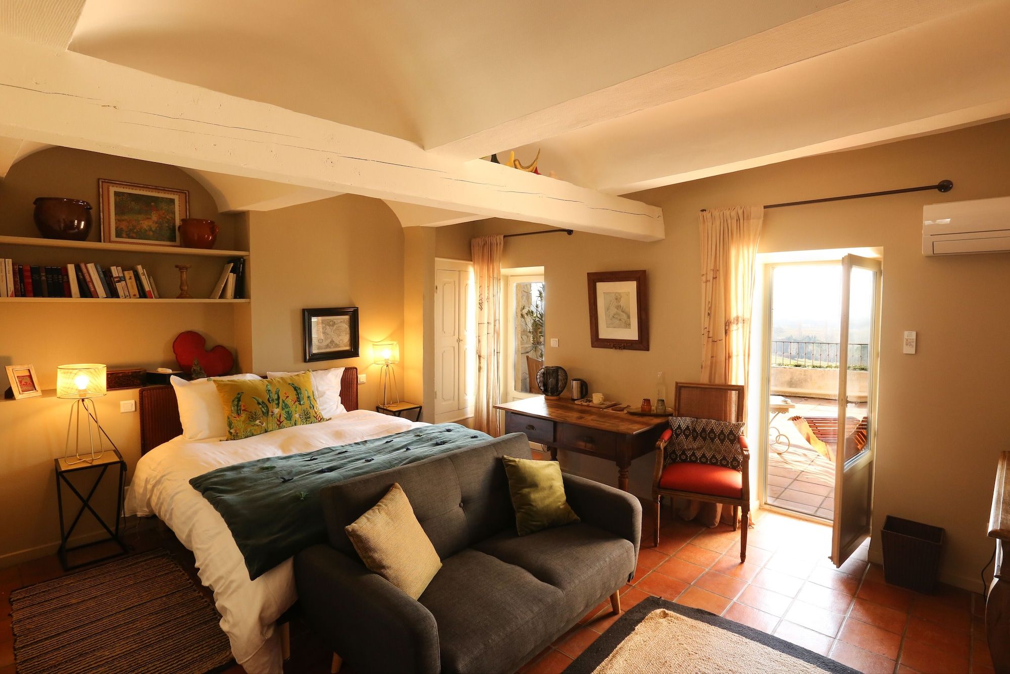 La Treille Muscate - Mirmande - Schlafzimmer