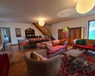 Ferme rénovée au calme avec internet et grand espace extérieur - FR-1-591-149 - Buzançais - Salon