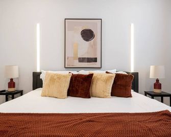 Sleek ! 1br King ! 30 Min To Nyc - Newark - Camera da letto