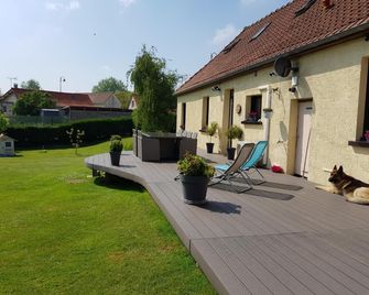 Vieille Fermette BnB chambre prive - Verton - Patio