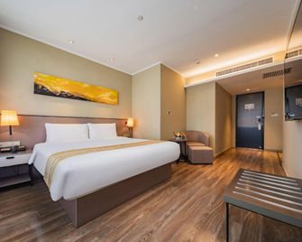 Home Inn Plus Xi'an High-tech Zone Jinye First Road Zhangba Fourth Road Metro Station - שי-אן - חדר שינה