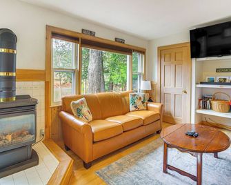 Ludlow Ski Cabin 2 Mi to Ski Parking - Ludlow - Living room