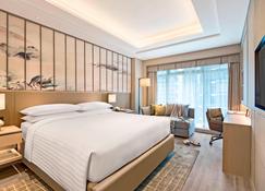 Marriott Executive Apartments Hangzhou Yuhang - האנגג'ואו - חדר שינה