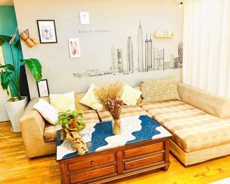 Shenzhen Baobab Backpacker Hostel - Shenzhen - Living room