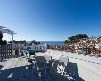 San Nectarios - Parga - Balkon