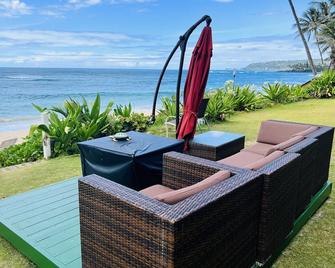 Haleiwa beachfront papailoa beach special rates - Haleiwa - Patio