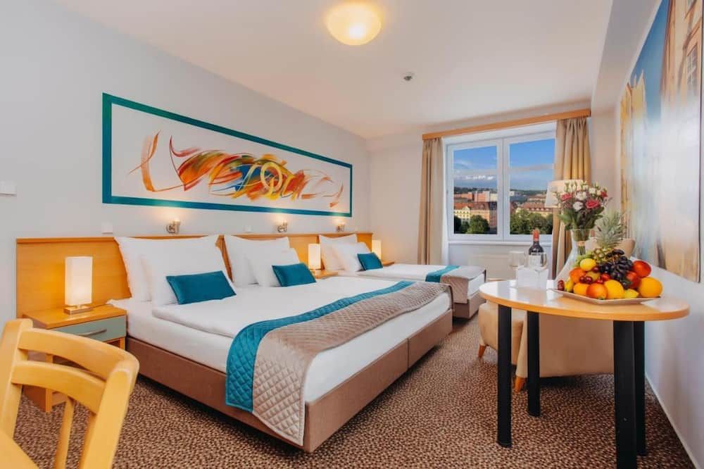 Colorfactory Spa Hotel - Czech Leading Hotels - פראג - חדר שינה