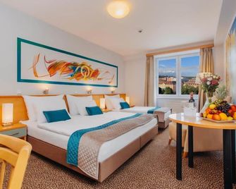 Colorfactory Spa Hotel - Czech Leading Hotels - פראג - חדר שינה