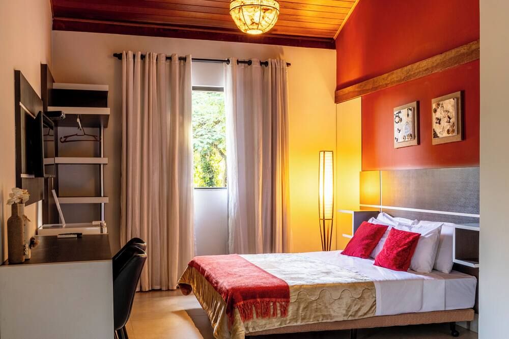 Pousada Rainha da Mata - Penedo - חדר שינה