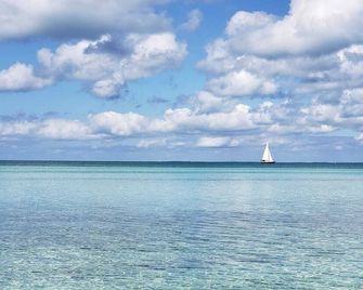 Seabreeze Cottage - Steps to own private beach. - Tarpum Bay - Plaża