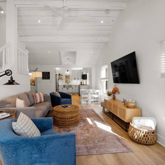 Living room view of Gorgeous Loft Style House w/ Luxury, Charm, & Comfort