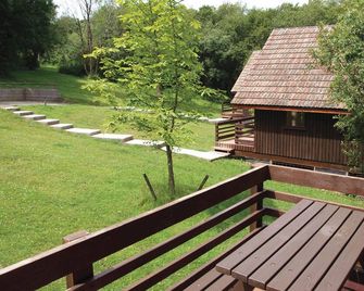 Single storey A-frame lodge. - Holsworthy - Terasa