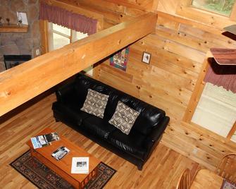 Lost Paddle Beautiful 2 Bedroom Cabin in the woods - Hico - Living room