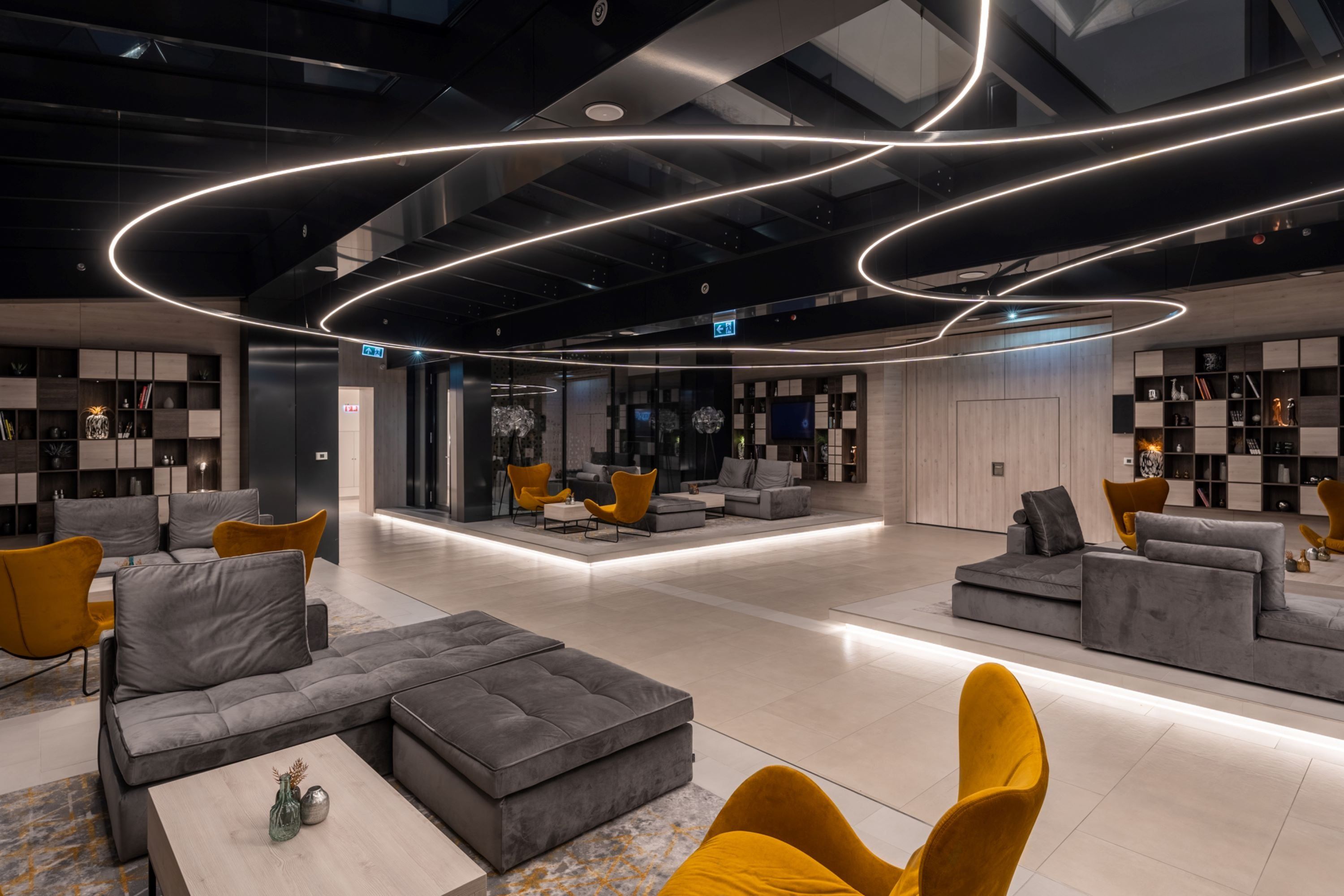 Lobby view of Hotel Vision