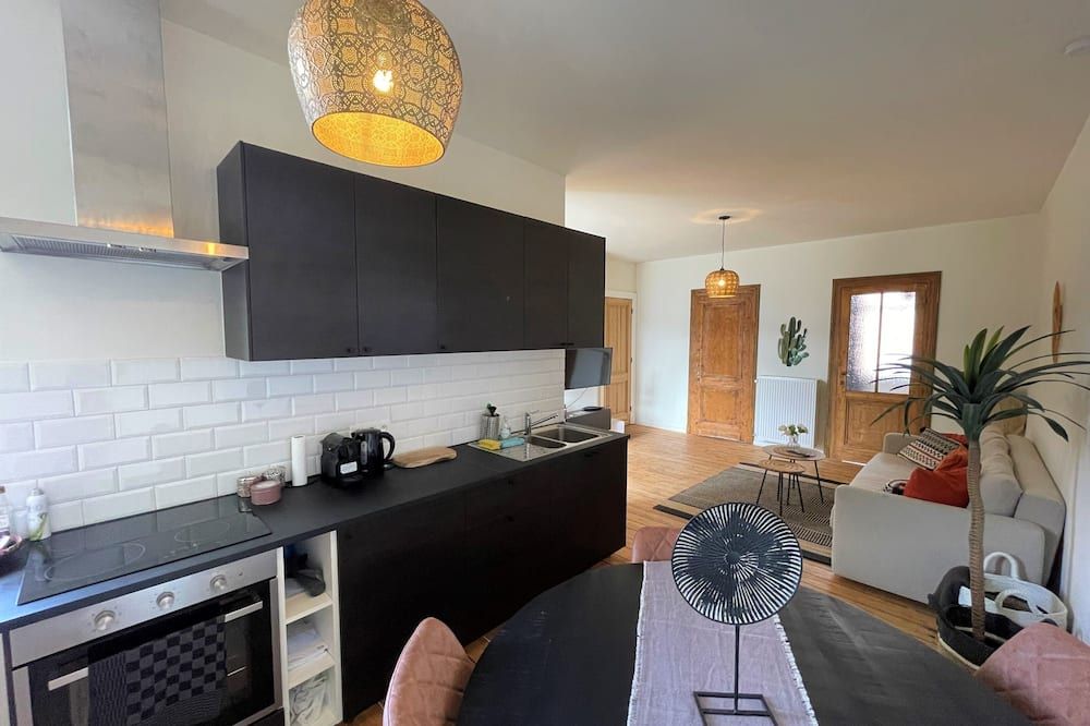 Boho Apartments 2 Bedrooms - אנטוורפן - מטבח