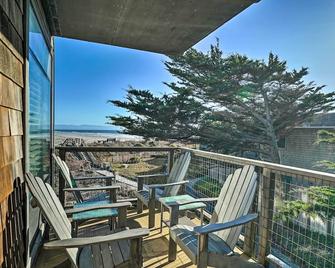 Beachfront Pajaro Dunes Condo with Bay Views! - Watsonville - Балкон