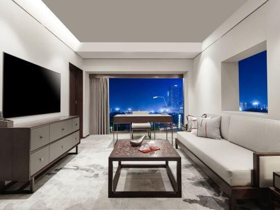 Vipu Hotel - فوشان - غرفة معيشة