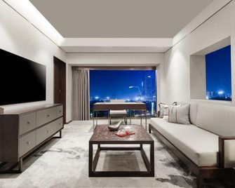 Vipu Hotel - فوشان - غرفة معيشة